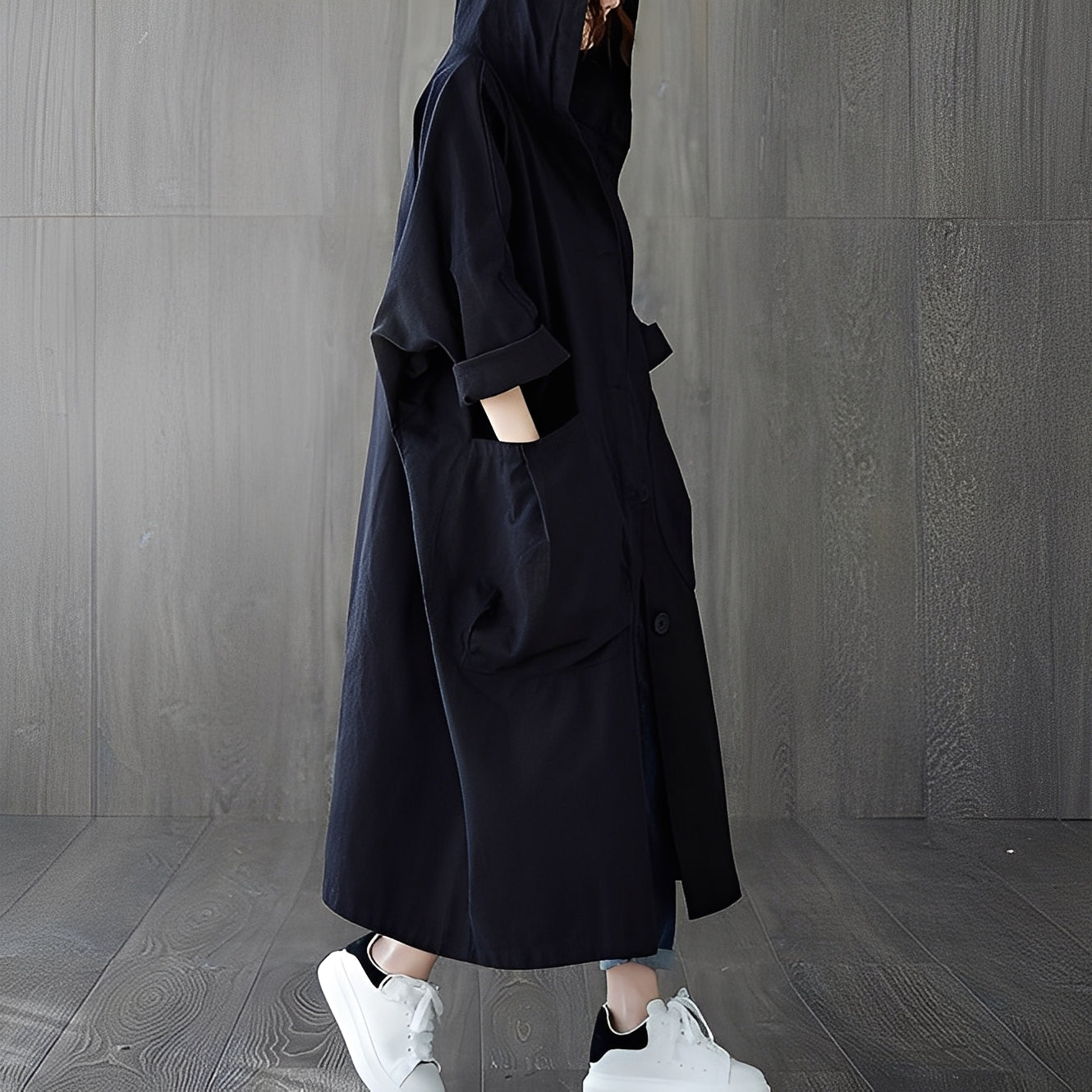 Myranda - Μοντέρνο Τρέντσκοτ με Τσέπες για Γυναίκες