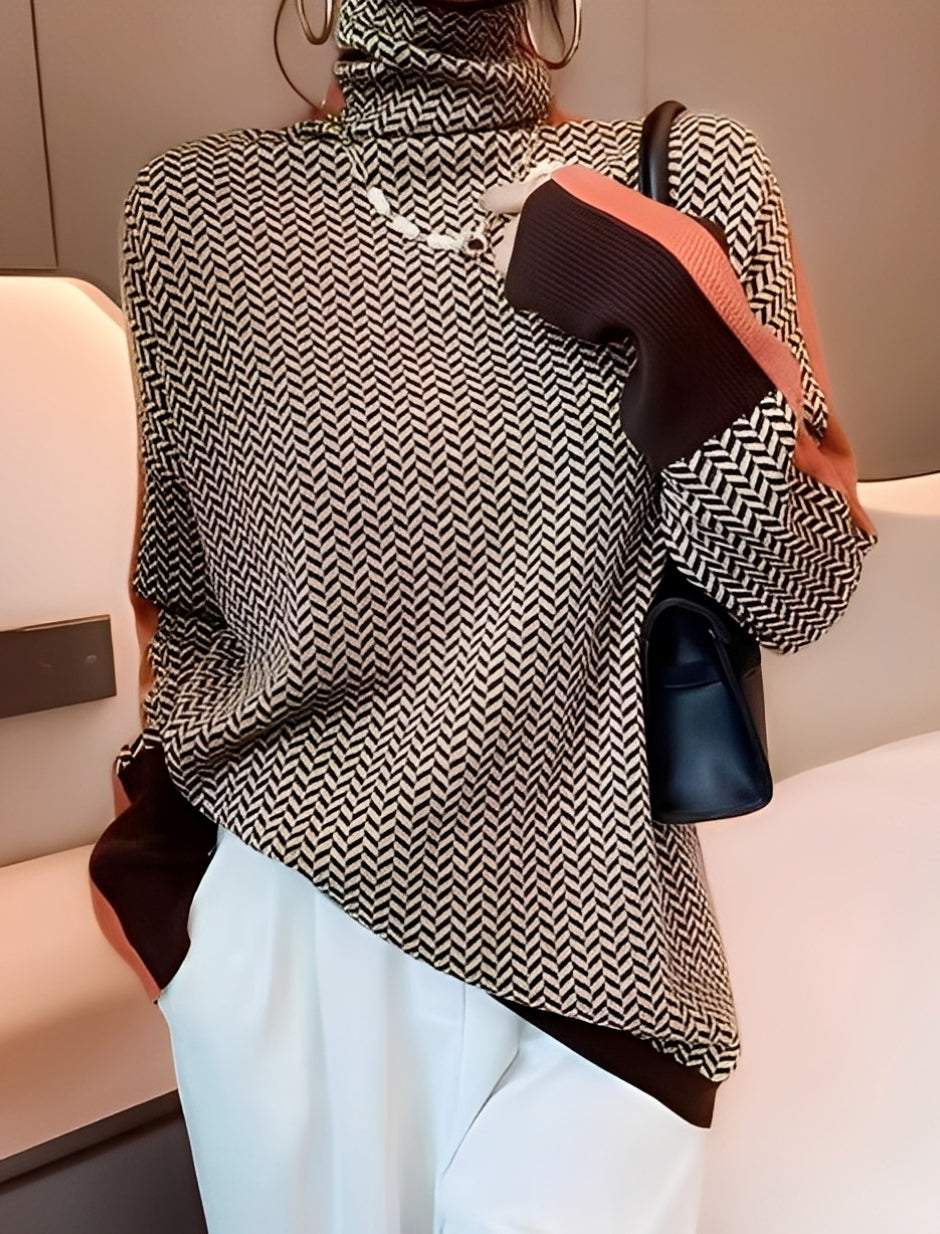 Bryony - Κομψό ζιβάγκο πουλόβερ για γυναίκες