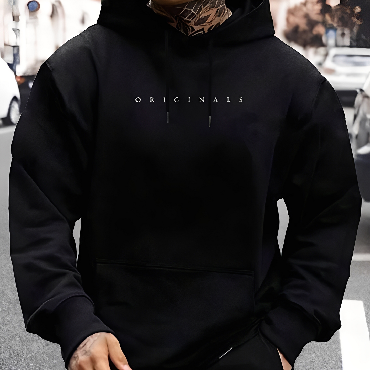 Jepson - Μοντέρνος Χαλαρός Hoodie για Άνδρες