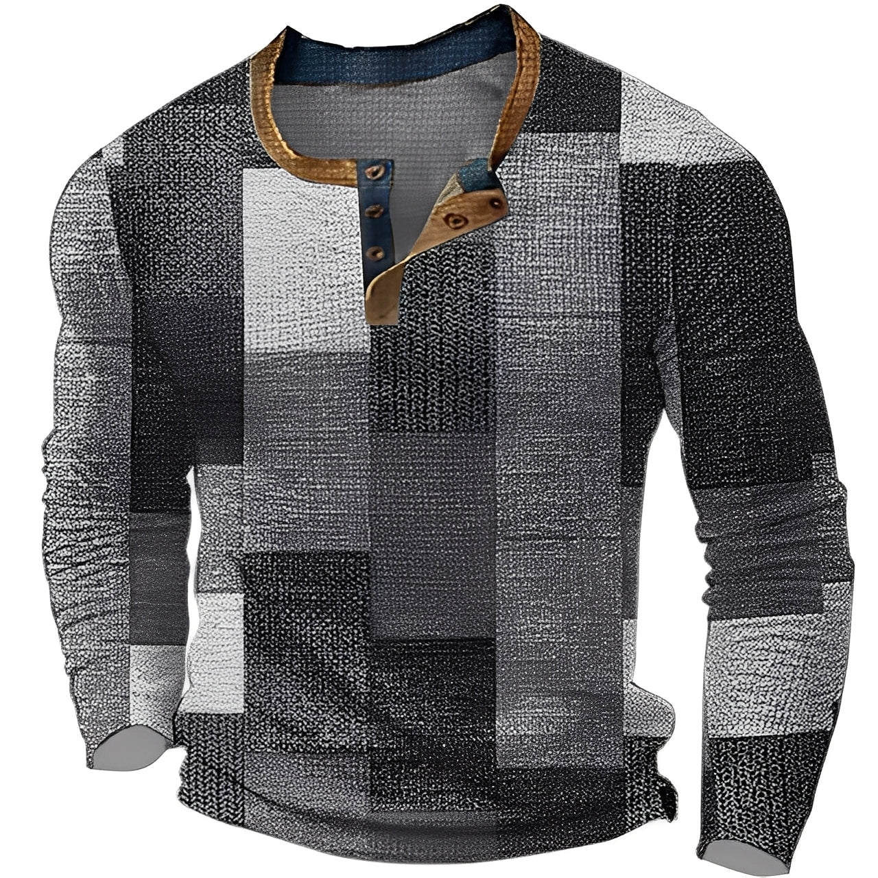 Brennan - Καθημερινό πουκάμισο με μακριά μανίκια για άνδρες