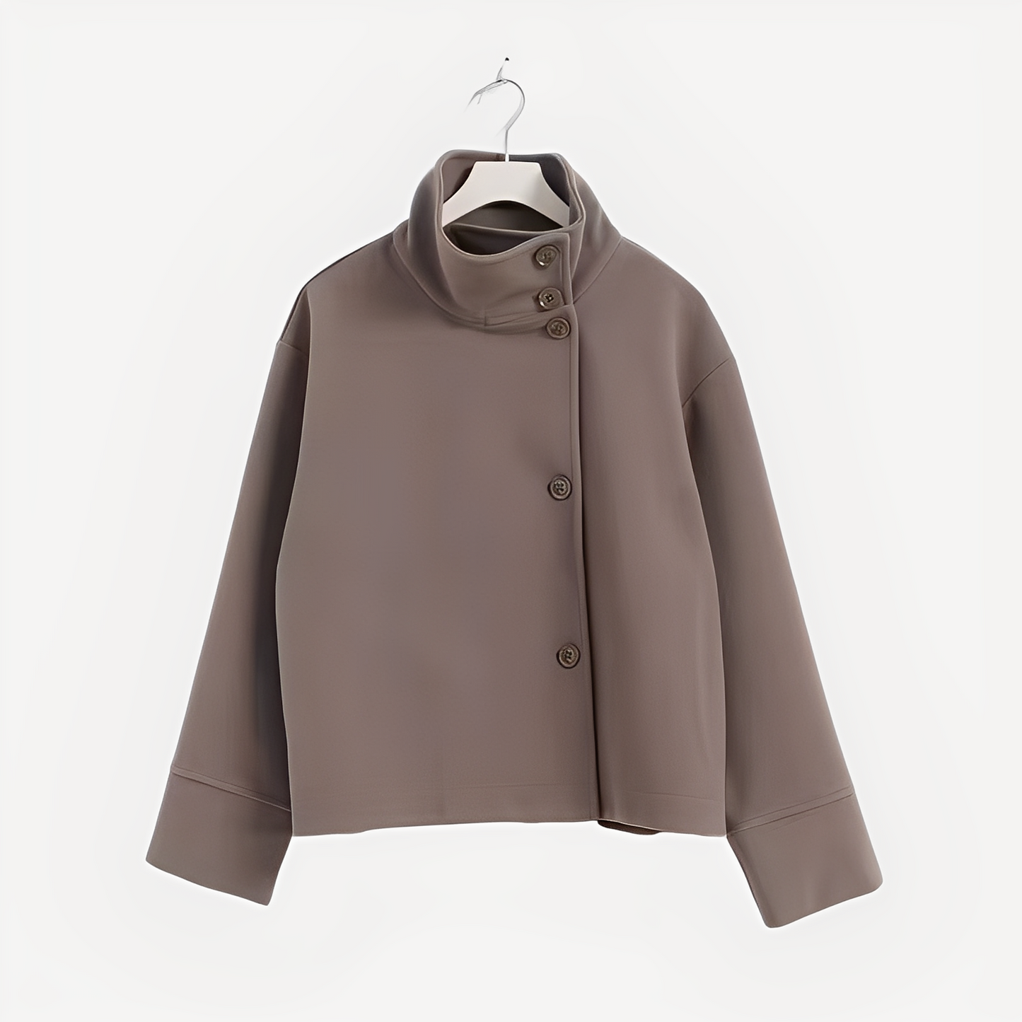 Carolyn - Κομψό μονόκουμπο μάλλινο σακάκι για γυναίκες