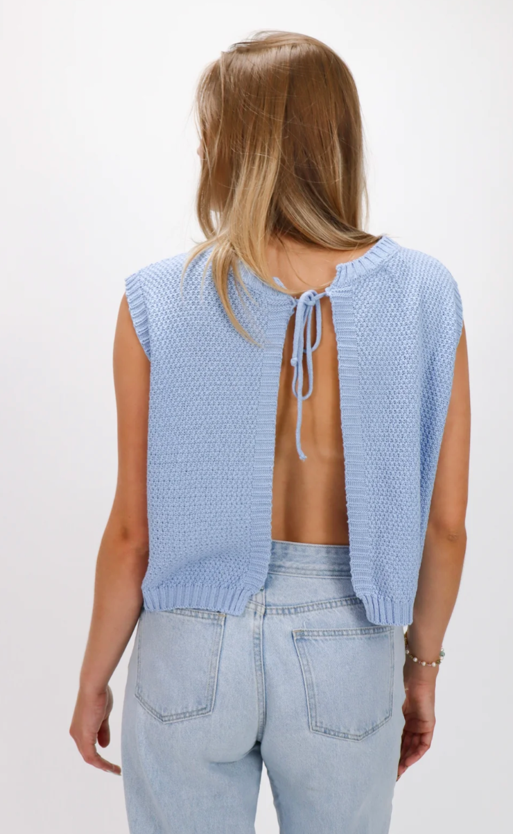 Irene – Τοπ Πλεκτό Ανοιχτή Πλάτη