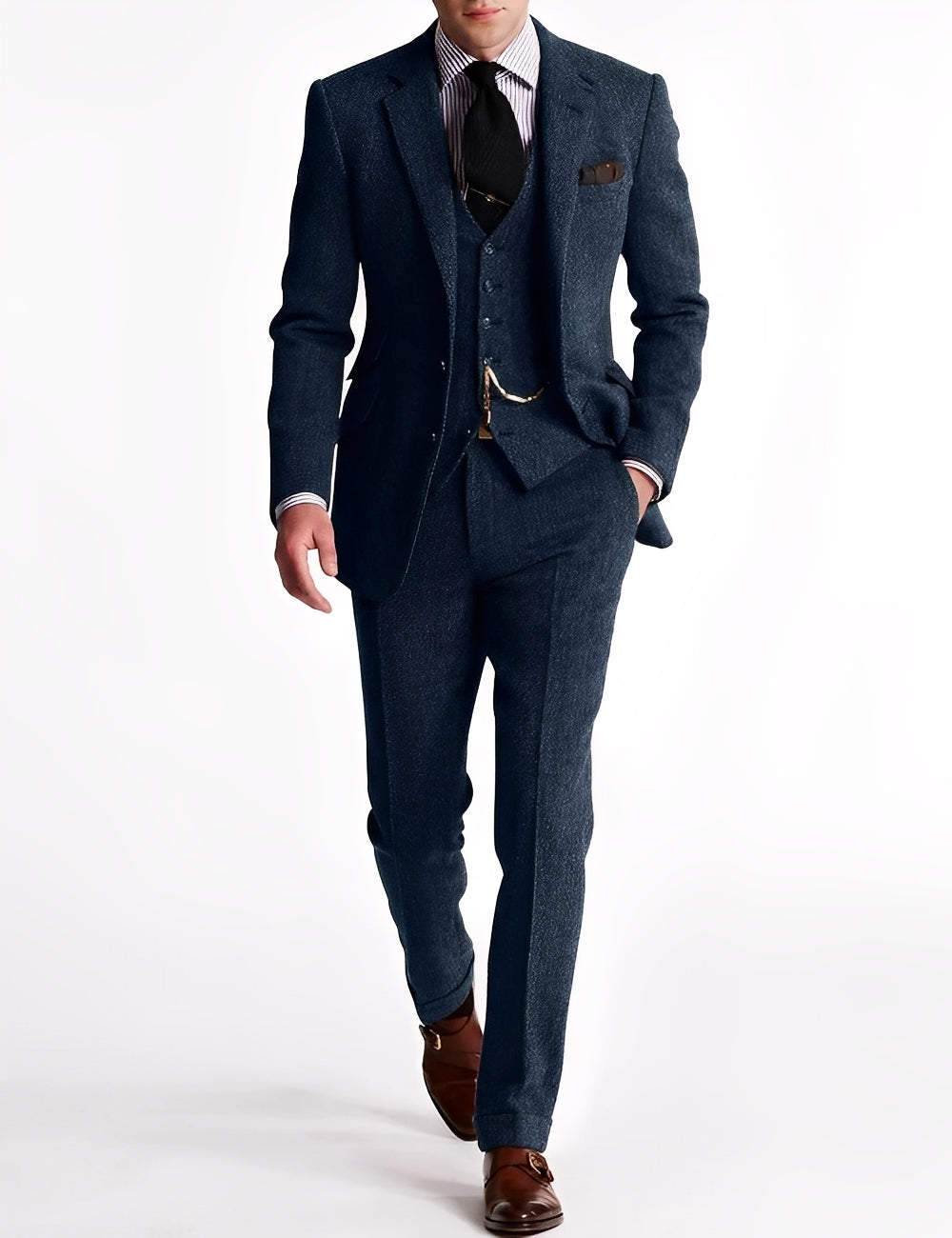 Alden - Επίσημα Στενά Κοστούμια για Άνδρες