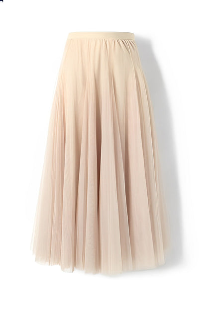 Maleah – Πλισέ μίντι φούστα από δίχτυ