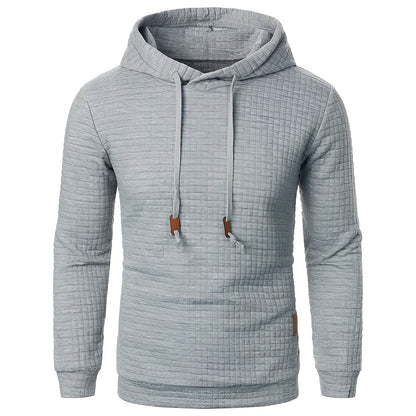 Damian - Άνετο, θερμό Slim-Fit Hoodie για άνδρες