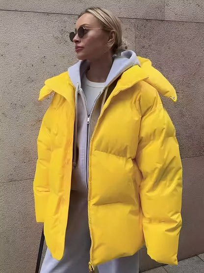 Loreen - Ζεστή, με φόδρα, χαλαρή γυναικεία ζακέτα