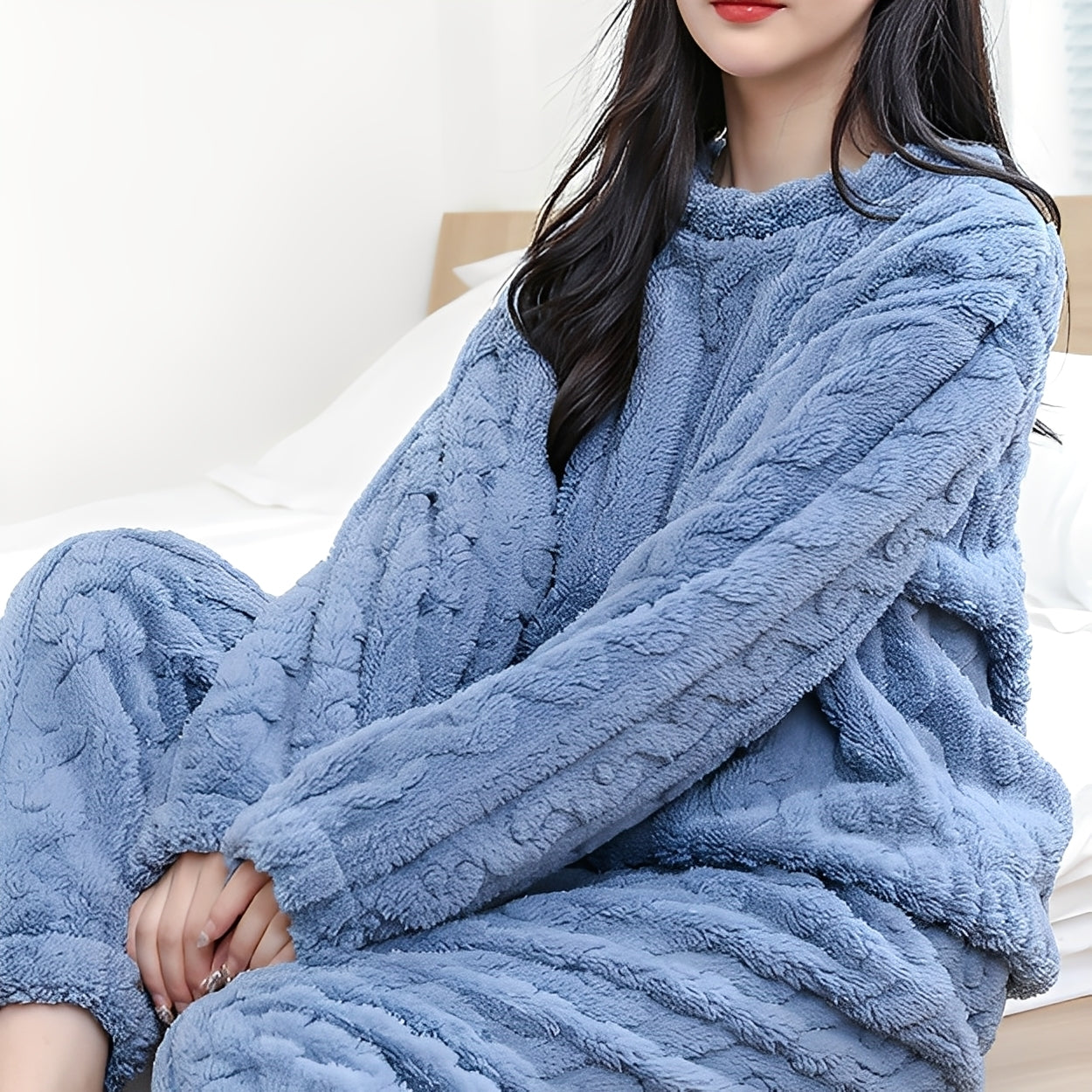 Kilie - Άνετο και βολικό δίμερές σετ fleece για γυναίκες