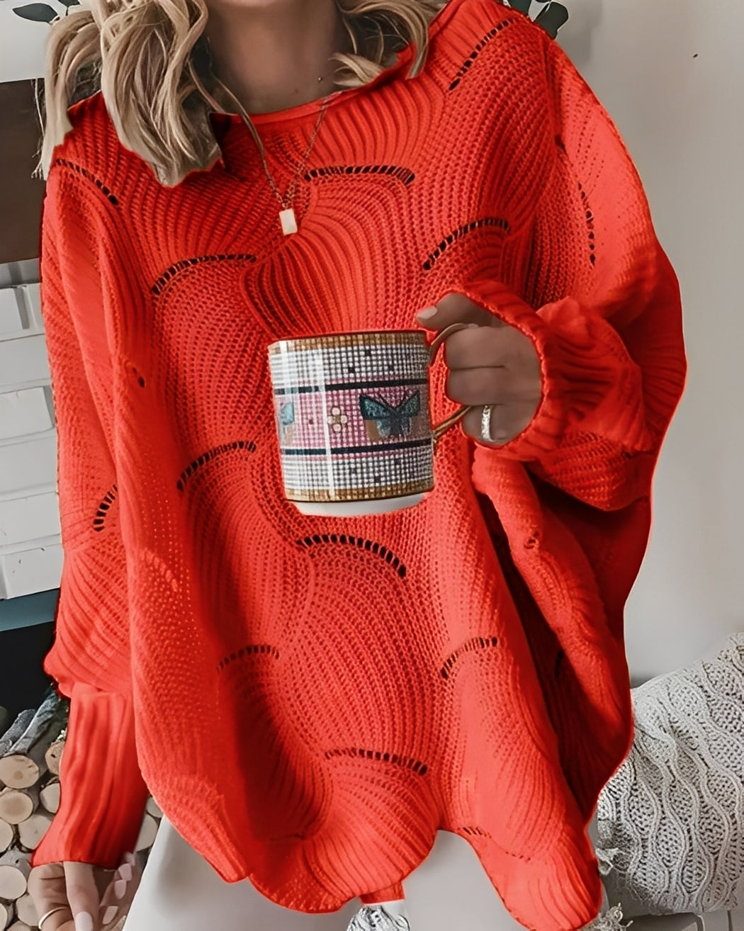 Kassandra - Στιλάτο, κομψό γυναικείο πουλόβερ