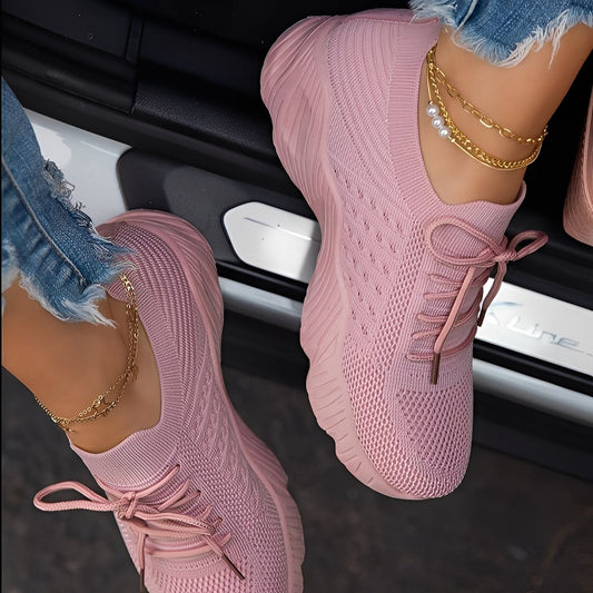 Eleanore - Γυναικεία αθλητικά με χοντρές λαστιχένιες σόλες