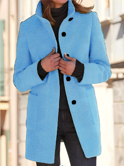 Michele - Μάλλινο Παλτό με Αντιανεμική Προστασία για Γυναίκες