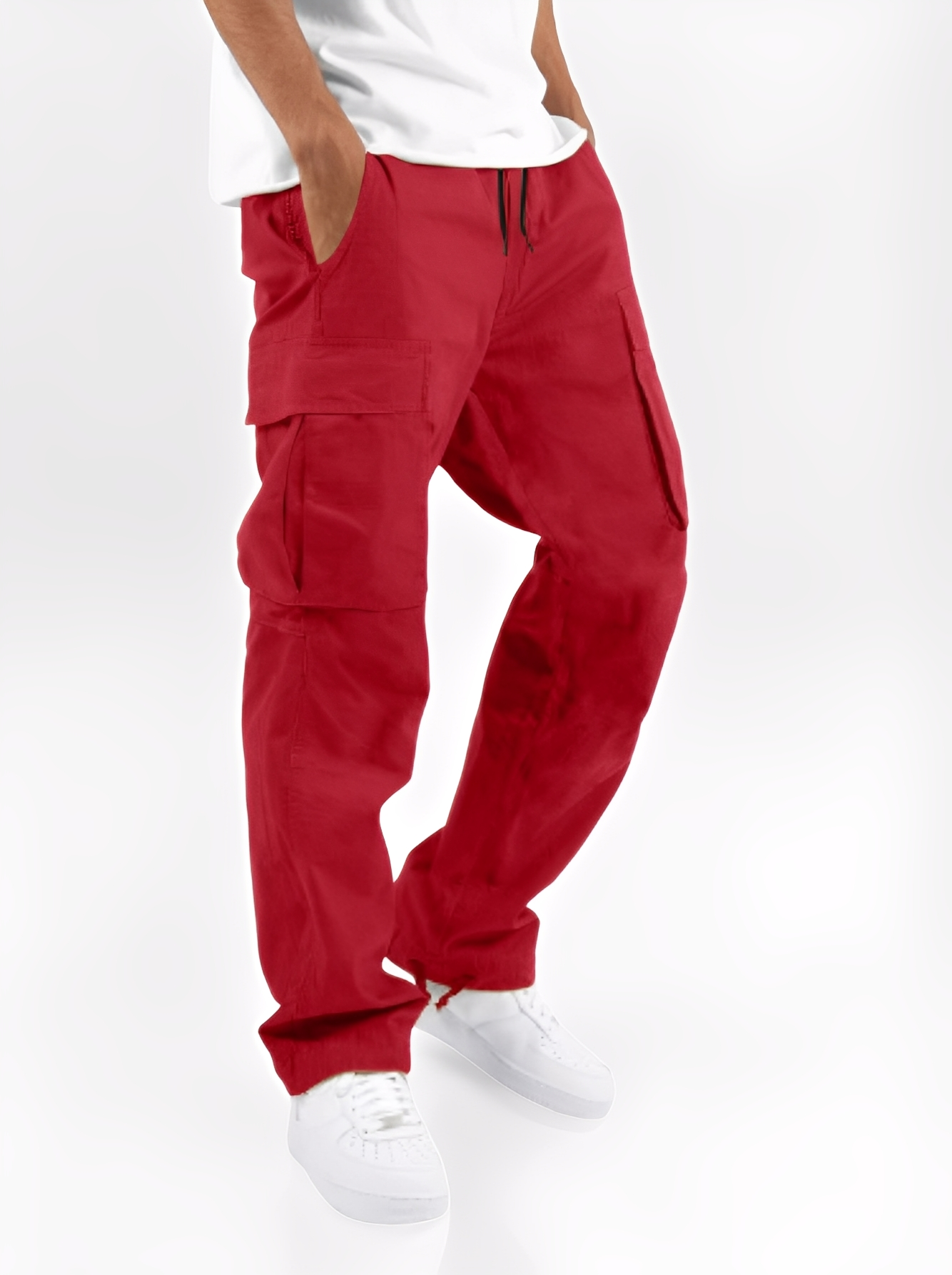 Cooper - Άνετη Ανδρική Cargohose με Κορδόνι