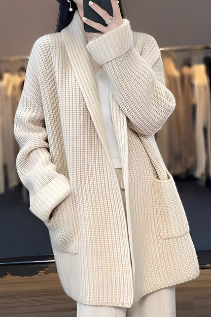 Suzanna - Κομψό μακρύ ζακέτα για γυναίκες