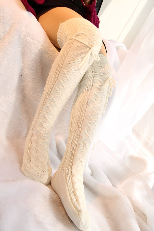 Rozanne - Κομψές, θερμές overknee κάλτσες για γυναίκες