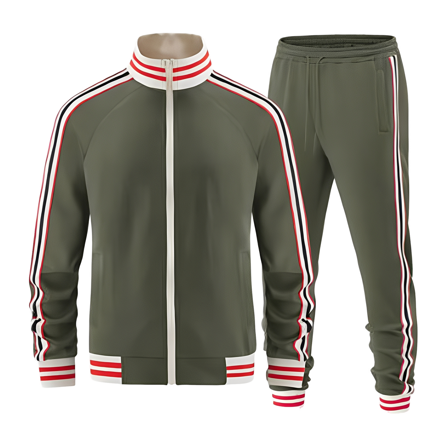 Cullen - Μοντέρνα ριγέ αθλητικά σετ για άνδρες