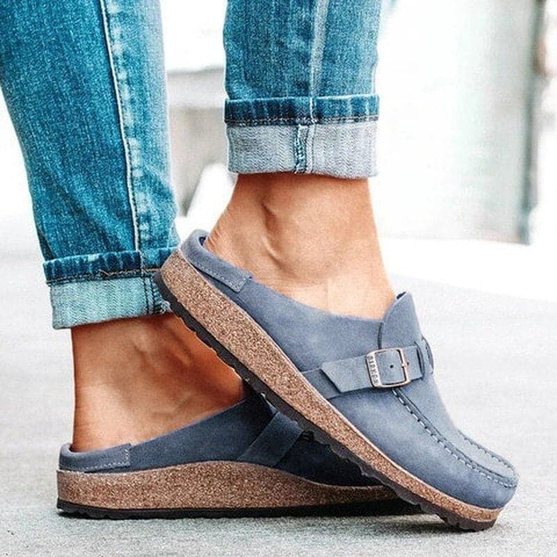 Sofie – Άνετες γυναικείες κλότσες με ρυθμιζόμενο λουρί