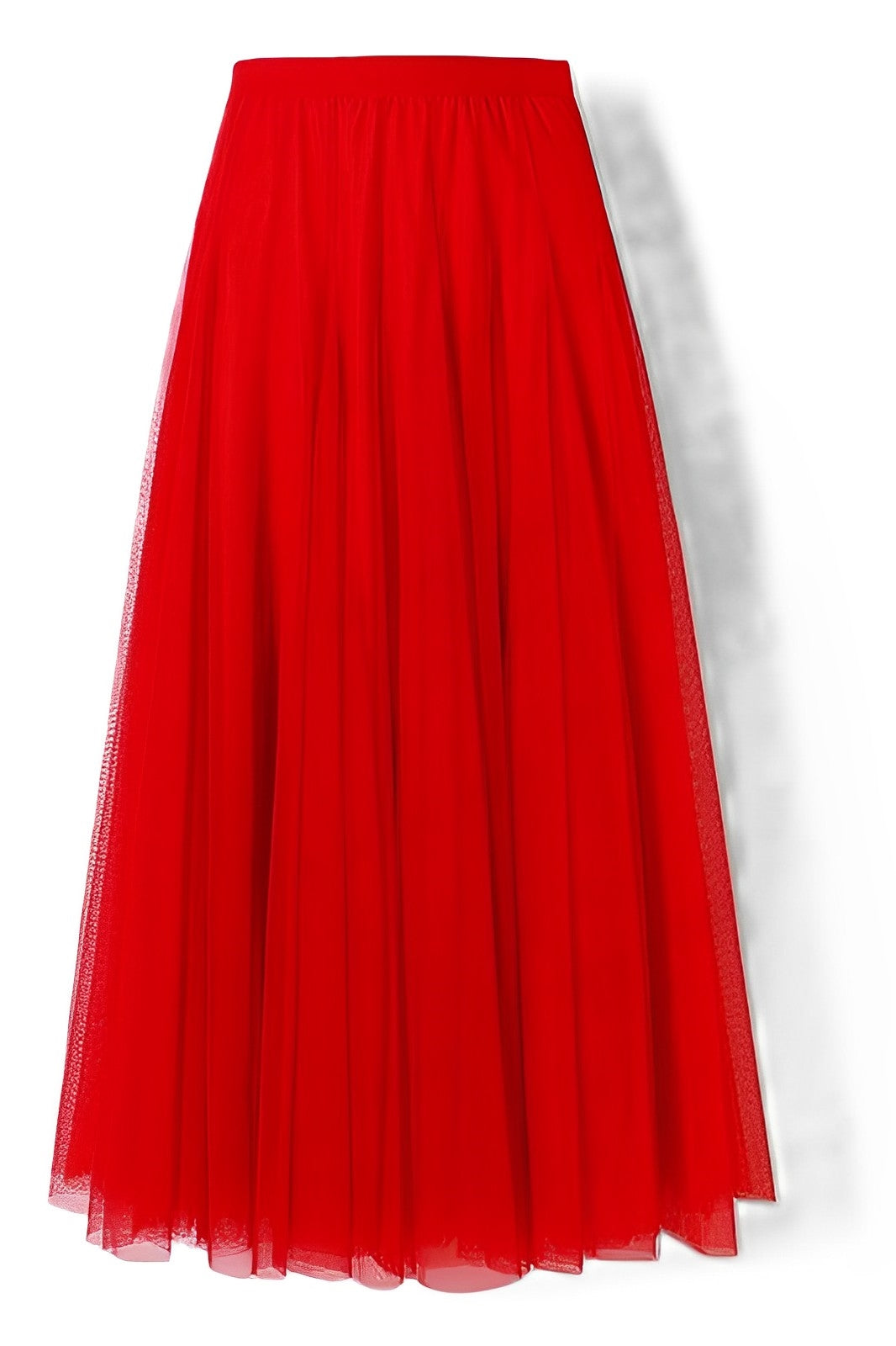 Maleah – Πλισέ μίντι φούστα από δίχτυ