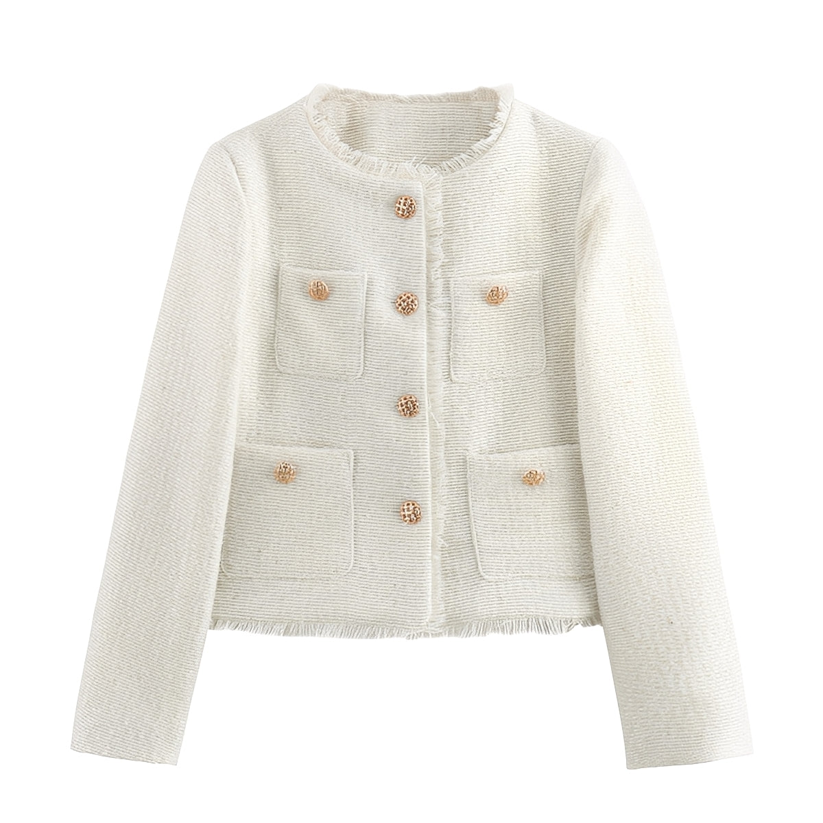 Racquel - Μοντέρνο Μάλλινο Μπουφάν για Κυρίες