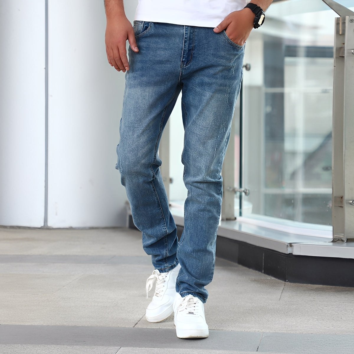 Winfred - Στυλάτα Stretch-Skinny-Jeans για Άνδρες