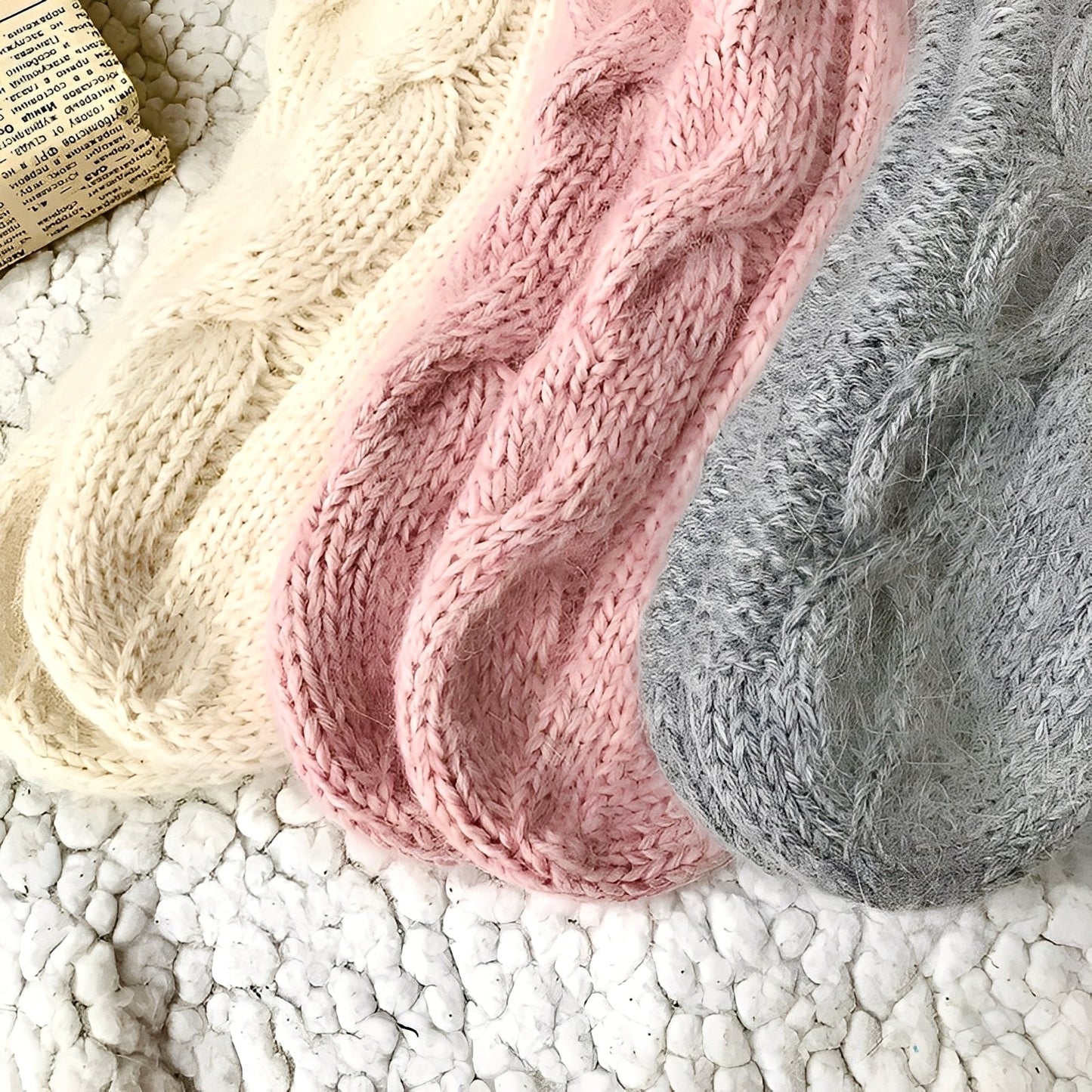 Dorothy - Ζεστές Μάλλινες Πλεκτές Κάλτσες για Γυναίκες