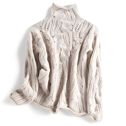 Remy - Πουλόβερ από κασμίρ με σκισίματα για γυναίκες