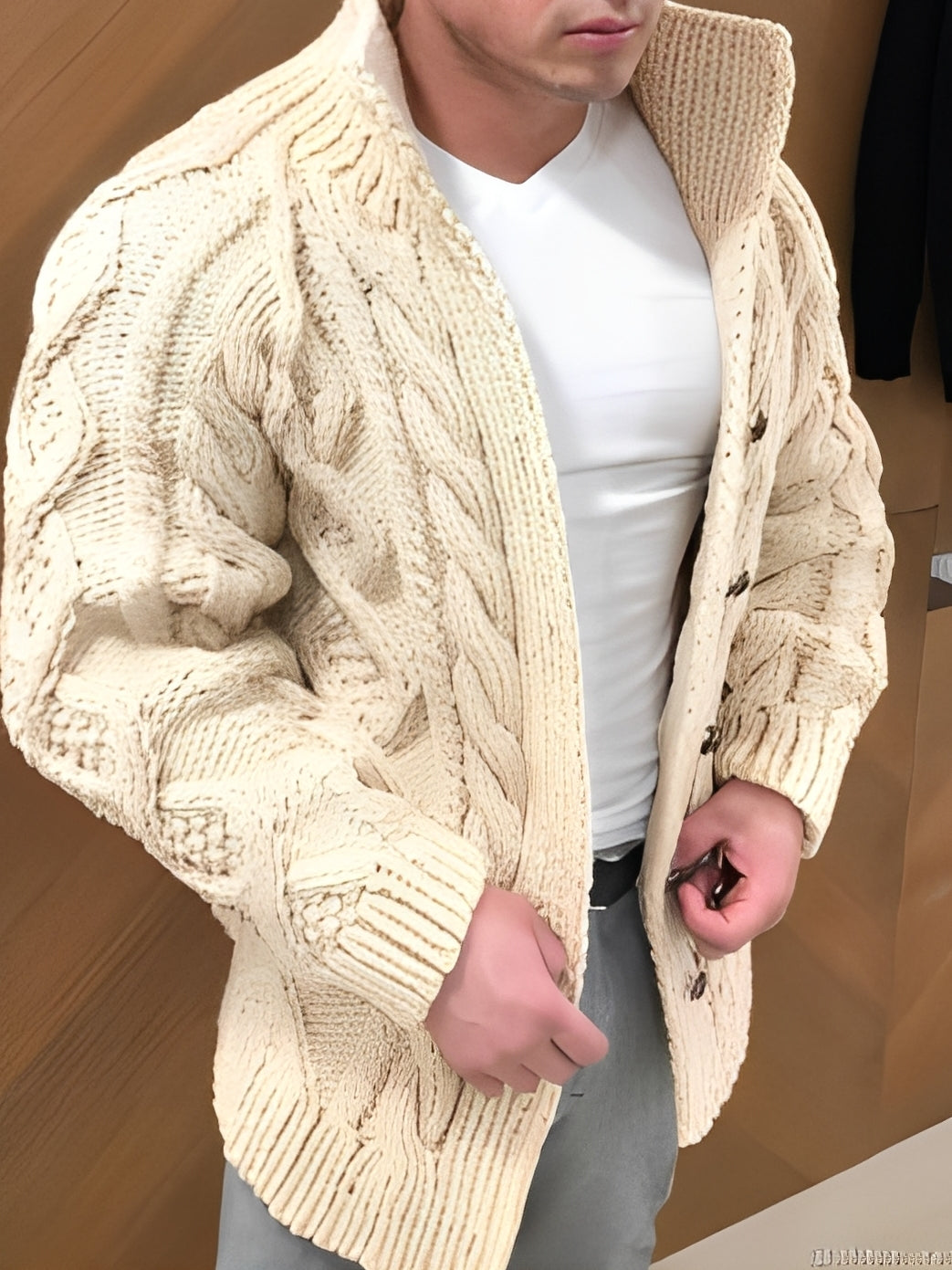 Donovan - Μοντέρνα, ζεστή ανδρική ζακέτα