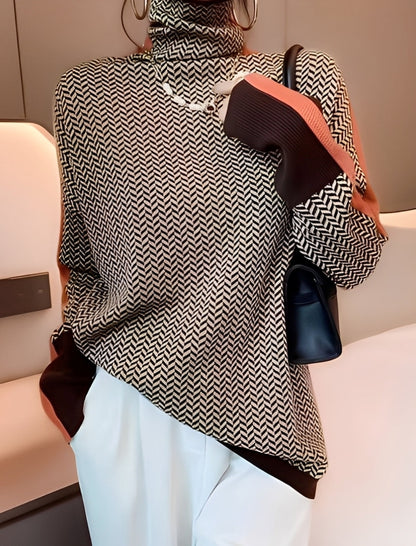 Bryony - Κομψό ζιβάγκο πουλόβερ για γυναίκες