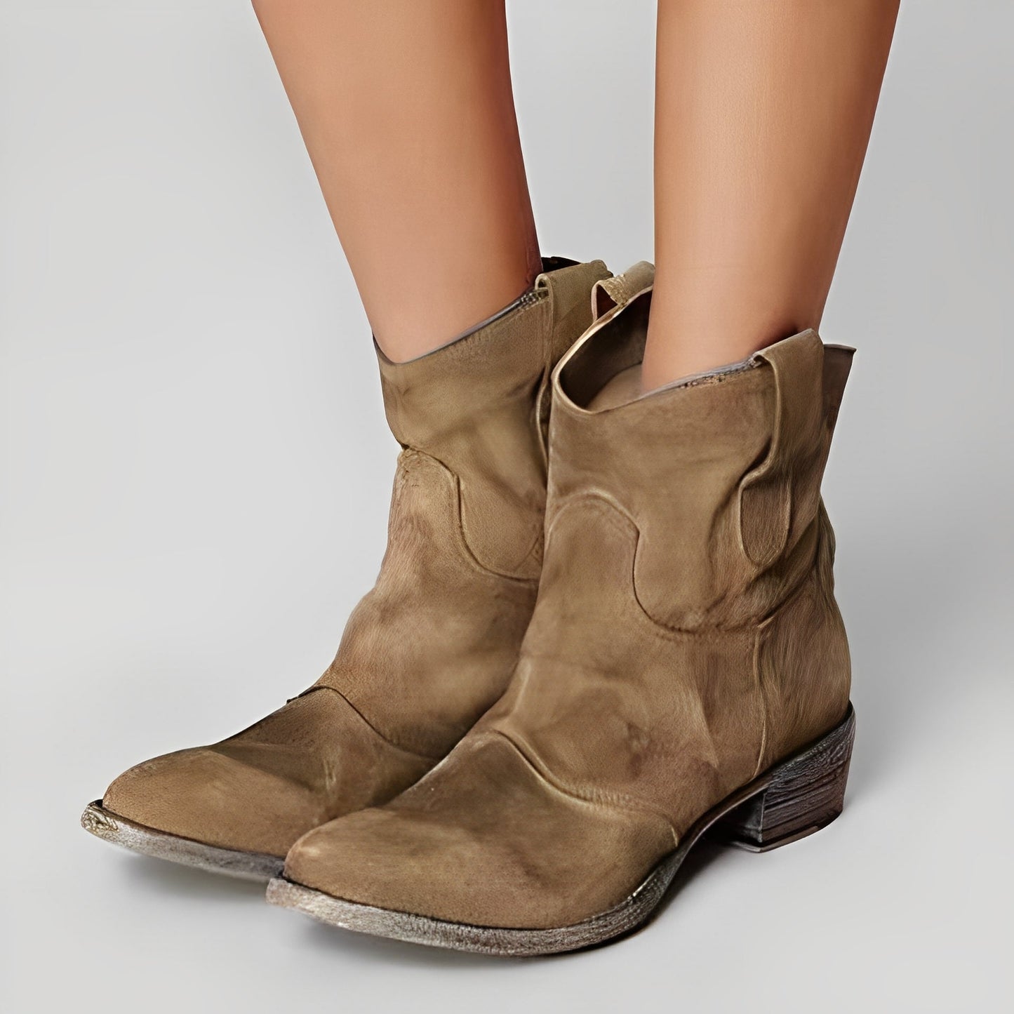 Margaret - Καθημερινά Δερμάτινα Μποτάκια για Γυναίκες