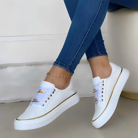 Deziree - Μοντέρνα Παπούτσια Πλατφόρμας με Αλυσίδες για Γυναίκες