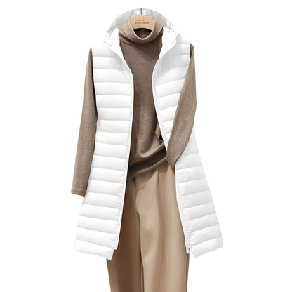 Joelle - Κομψό μακρύ γιλέκο για γυναίκες