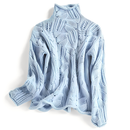 Remy - Πουλόβερ από κασμίρ με σκισίματα για γυναίκες