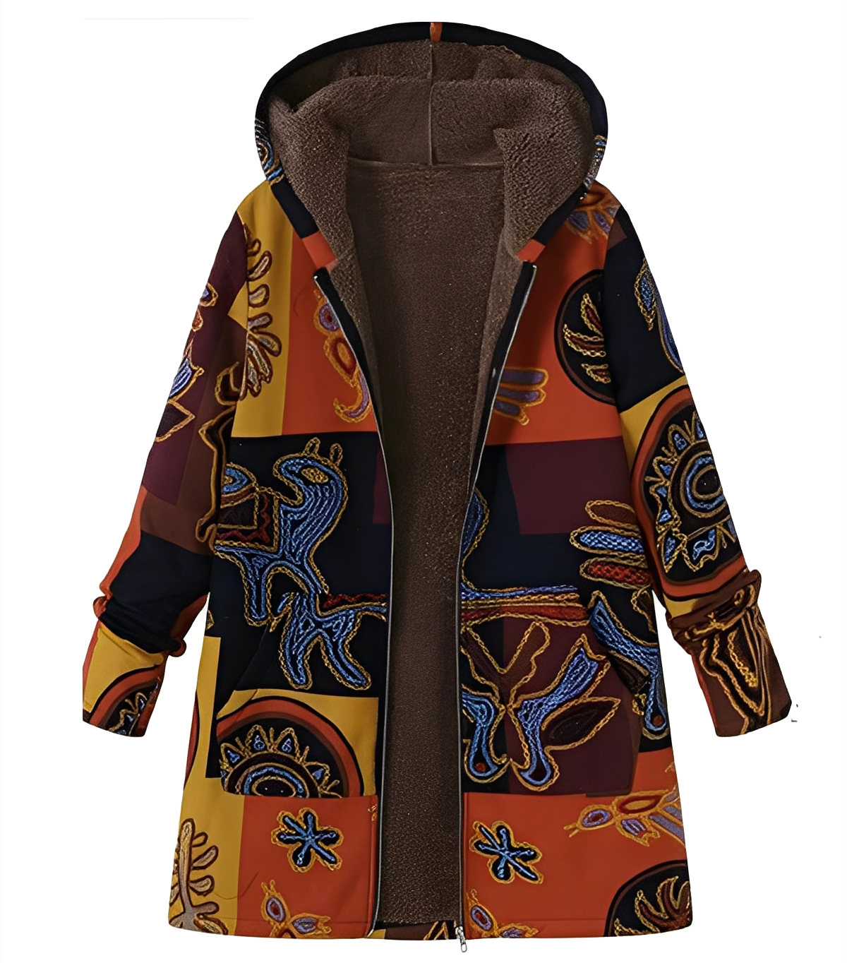 Jaslene - Κλασική, παχιά και ζεστή γυναικεία παρκά-τζάκετ