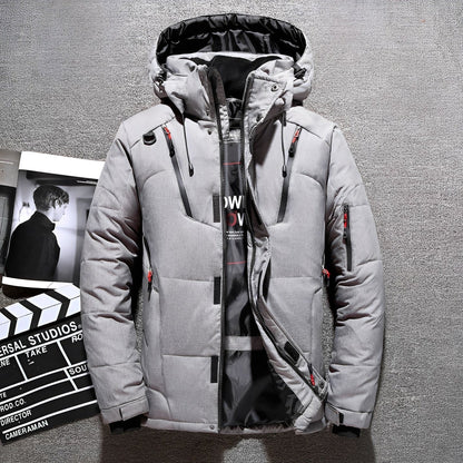 Damian - Μοντέρνο μπουφάν με κουκούλα και πολλαπλές τσέπες για άνδρες