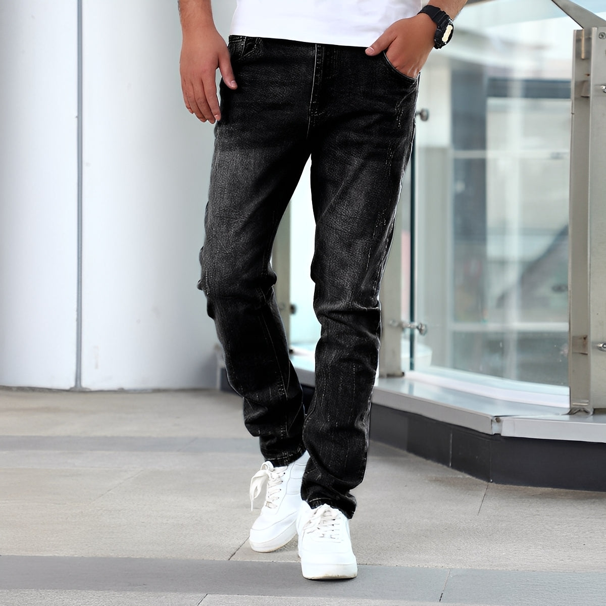 Winfred - Στυλάτα Stretch-Skinny-Jeans για Άνδρες