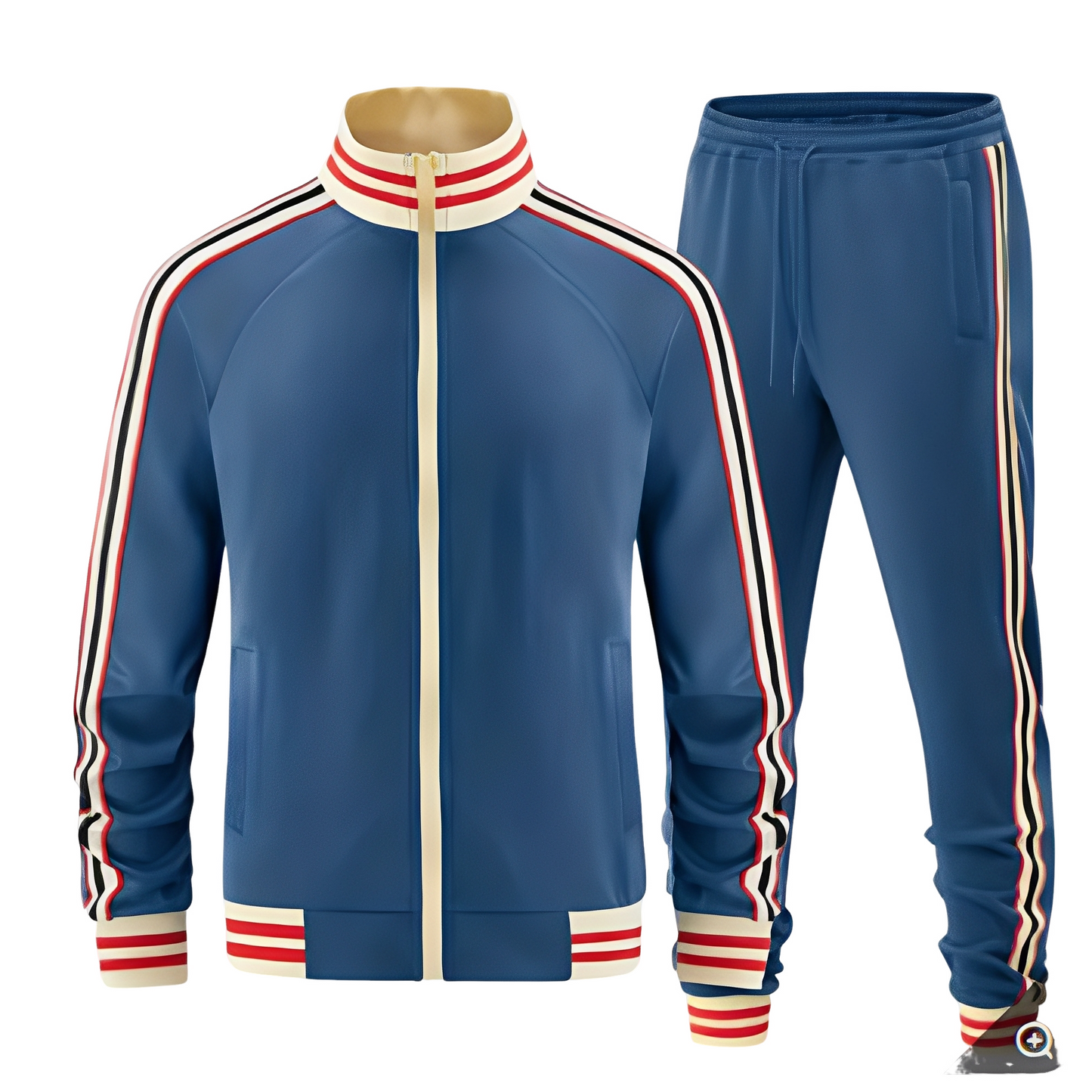 Cullen - Μοντέρνα ριγέ αθλητικά σετ για άνδρες