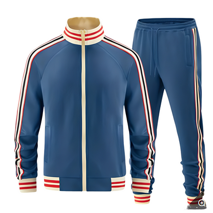 Cullen - Μοντέρνα ριγέ αθλητικά σετ για άνδρες