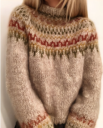 Macey - Γυναικεία χοντρή πλεκτή ζακέτα