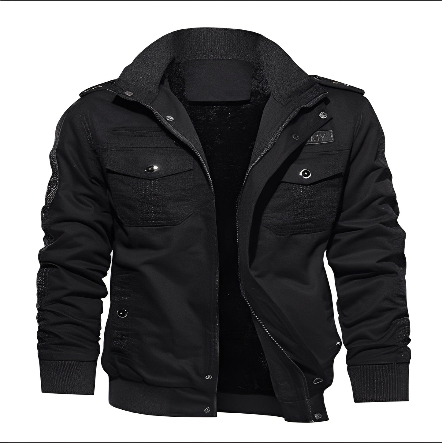 Gary - Κομψό fleece μπουφάν με τσέπες για άντρες