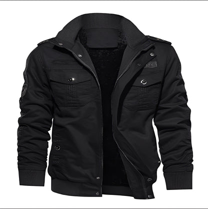 Gary - Κομψό fleece μπουφάν με τσέπες για άντρες