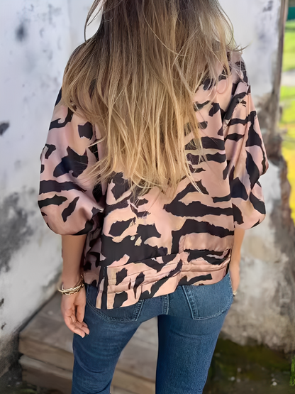 Ryana - Στιλάτο γυναικείο μπουφάν με φερμουάρ