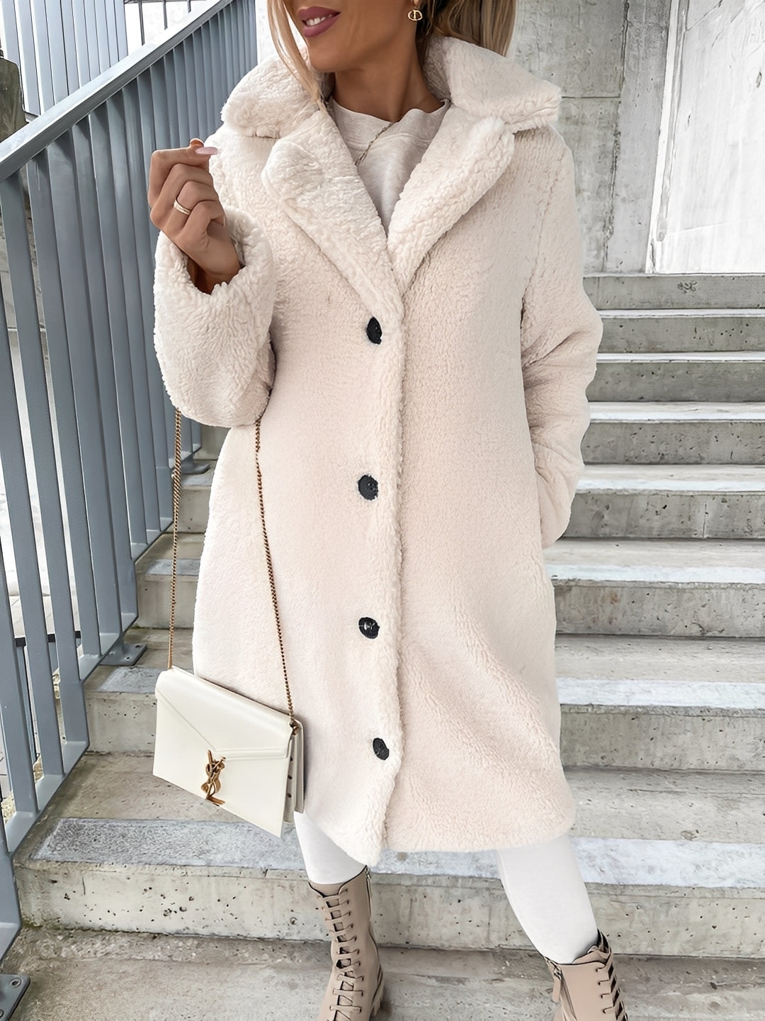 Susanne - Κομψή, ζεστή γυναικεία ζακέτα fleece