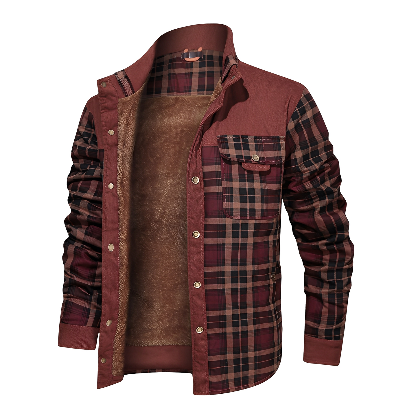 Harmon - Μοντέρνα καρό ζακέτα για άνδρες