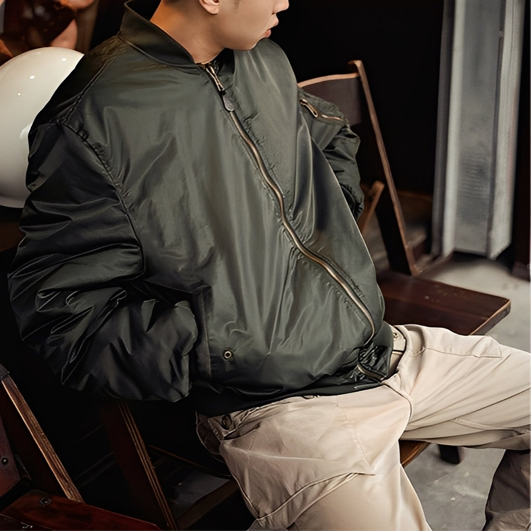 Braxton - Στιλάτο, ελαφρύ μπόμπερ τζάκετ για άνδρες