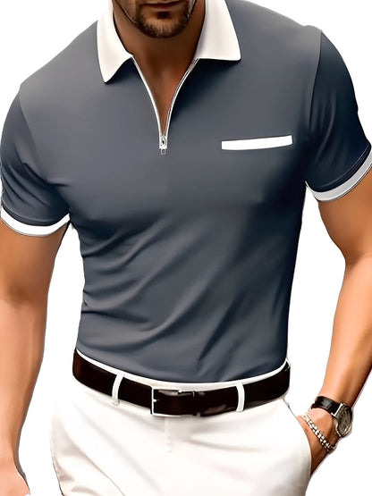 Winton - Ανδρικό Καθημερινό Πουκάμισο με Φερμουάρ