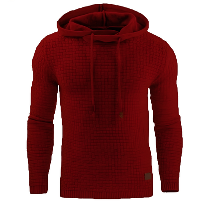 Karson - Καθημερινό Slim-Fit Αθλητικό Hoodie για Άνδρες