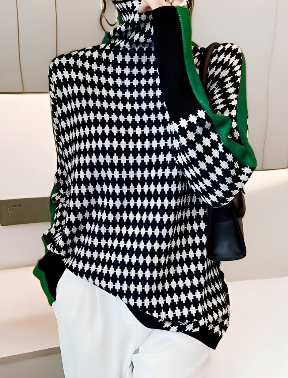 Bryony - Κομψό ζιβάγκο πουλόβερ για γυναίκες