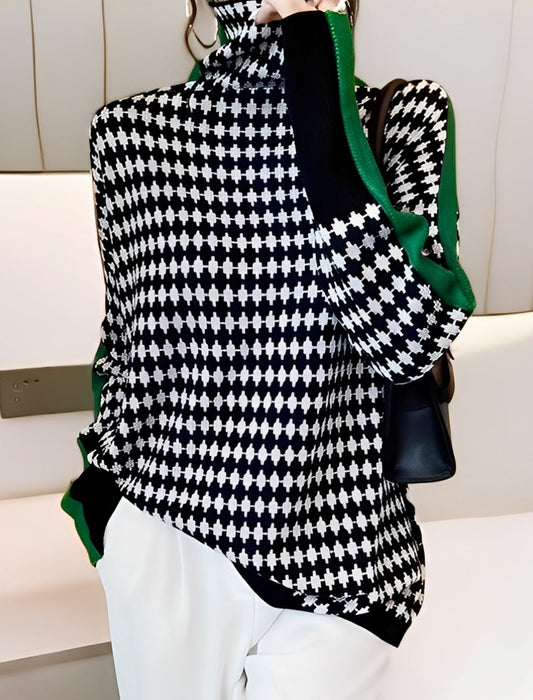 Bryony - Κομψό ζιβάγκο πουλόβερ για γυναίκες