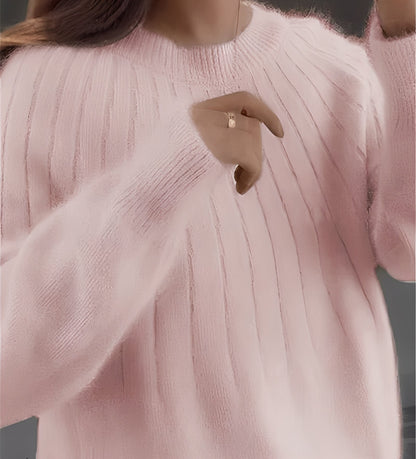 Josslyn - Κομψό, άνετο κασμιρένιο πουλόβερ για γυναίκες