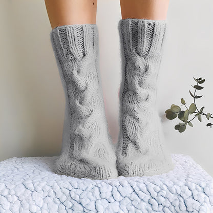Dorothy - Ζεστές Μάλλινες Πλεκτές Κάλτσες για Γυναίκες