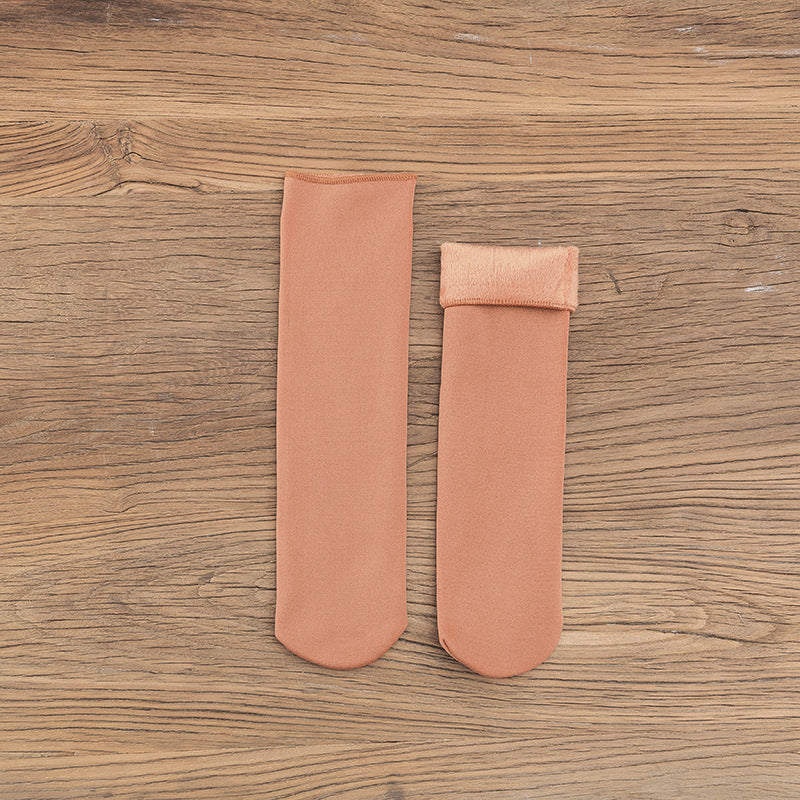 Gloria - Ζεστές Βελούδινες Γυναικείες Κάλτσες για Χιόνι