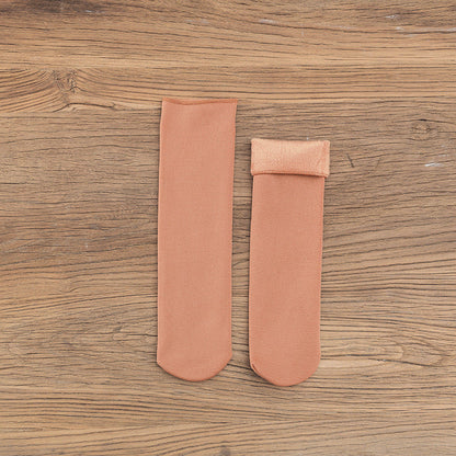 Gloria - Ζεστές Βελούδινες Γυναικείες Κάλτσες για Χιόνι